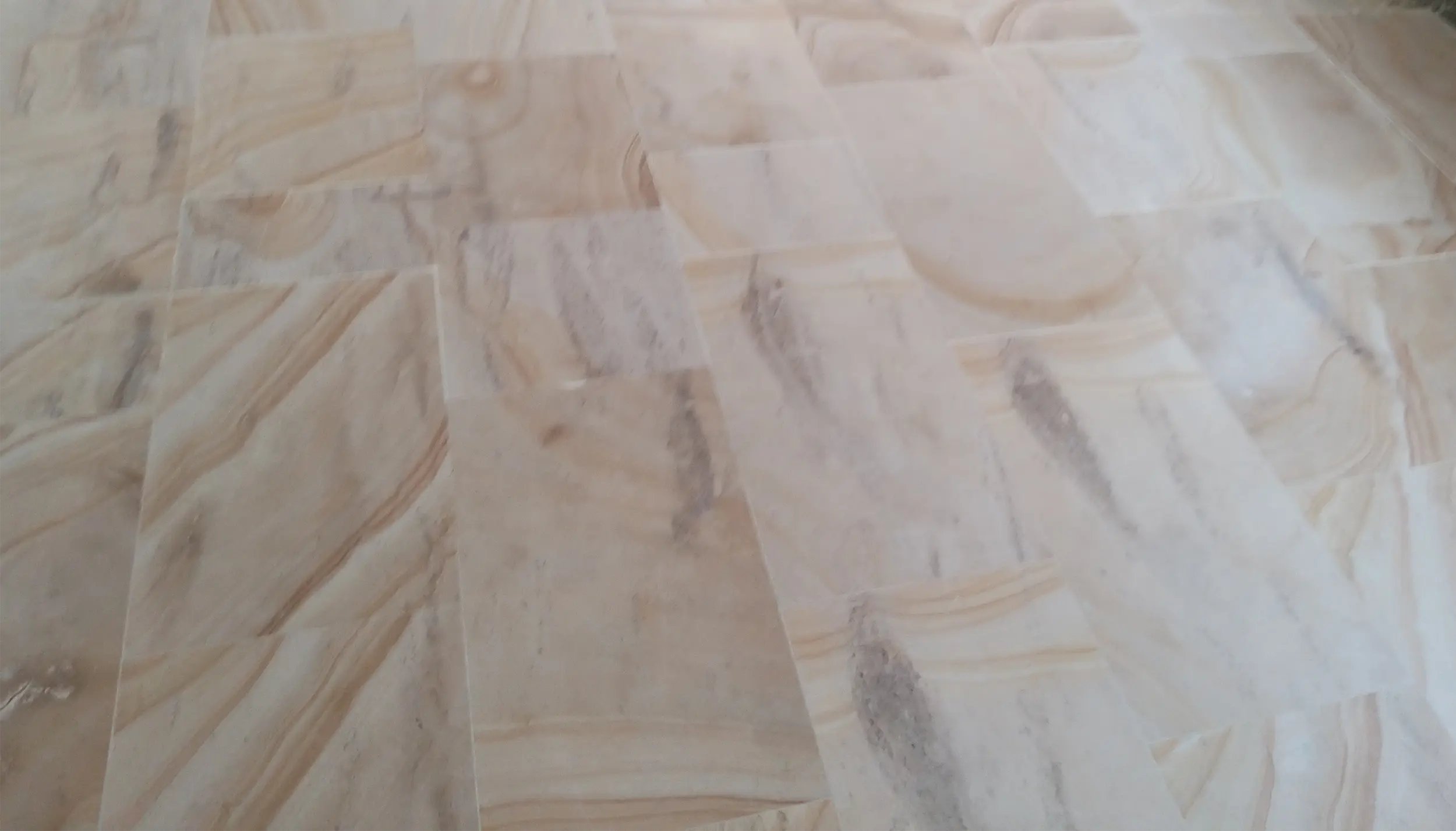 Het resultaat van de renovatie van marble care